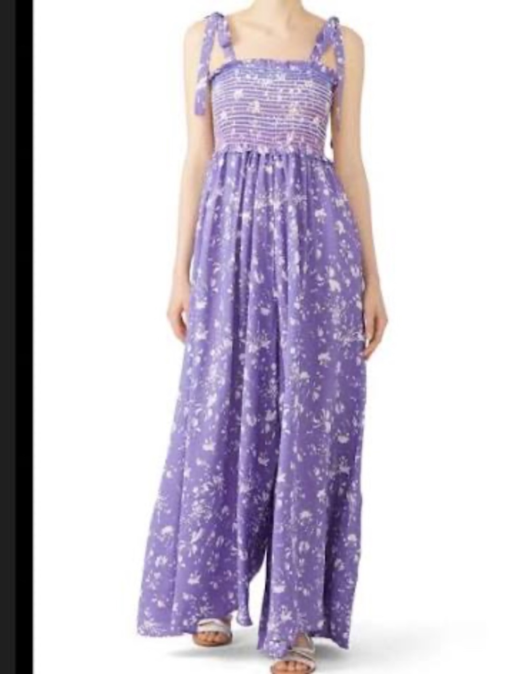 Free People Color My World Jumpsuit Lilac Size Small